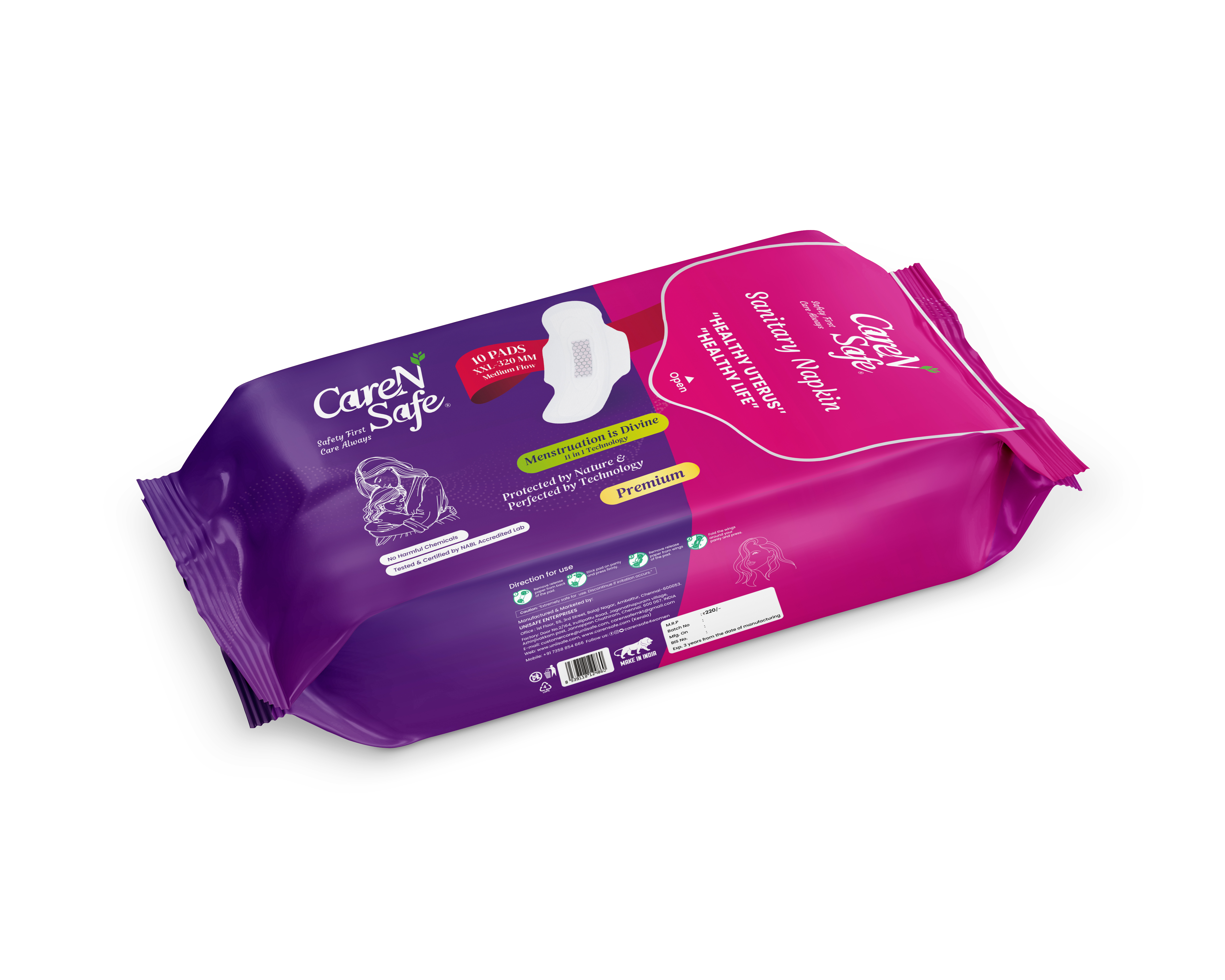 CarenSafe- Medium Flow